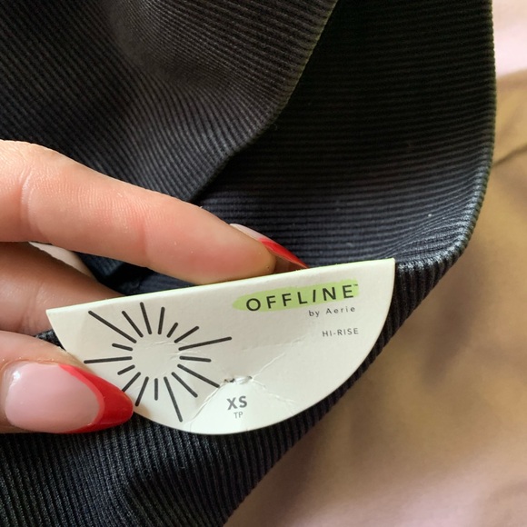 Aerie high-rise black leggings - Picture 2 of 2